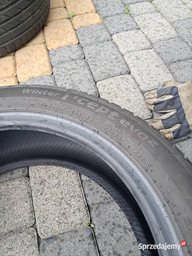 Sprzedam 2 opony zimowe Hankook20550 R17 Imielin