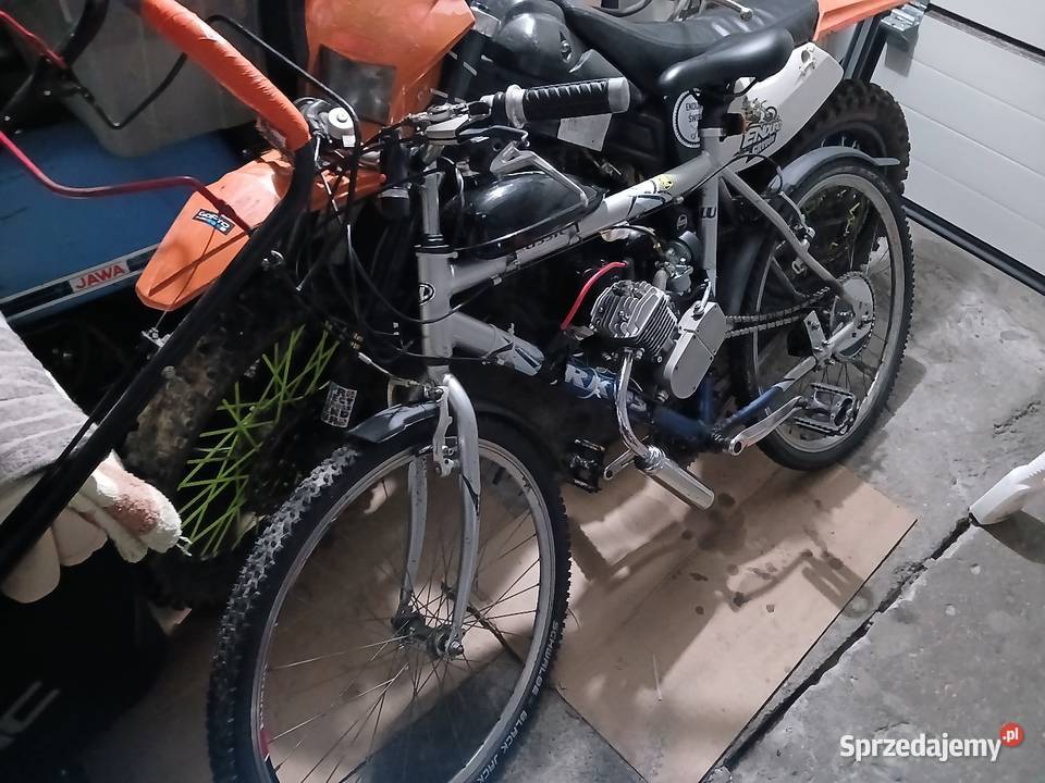 Rower spalinowy 80cc Doinwestowany dorzucam nowe Nowy Sącz