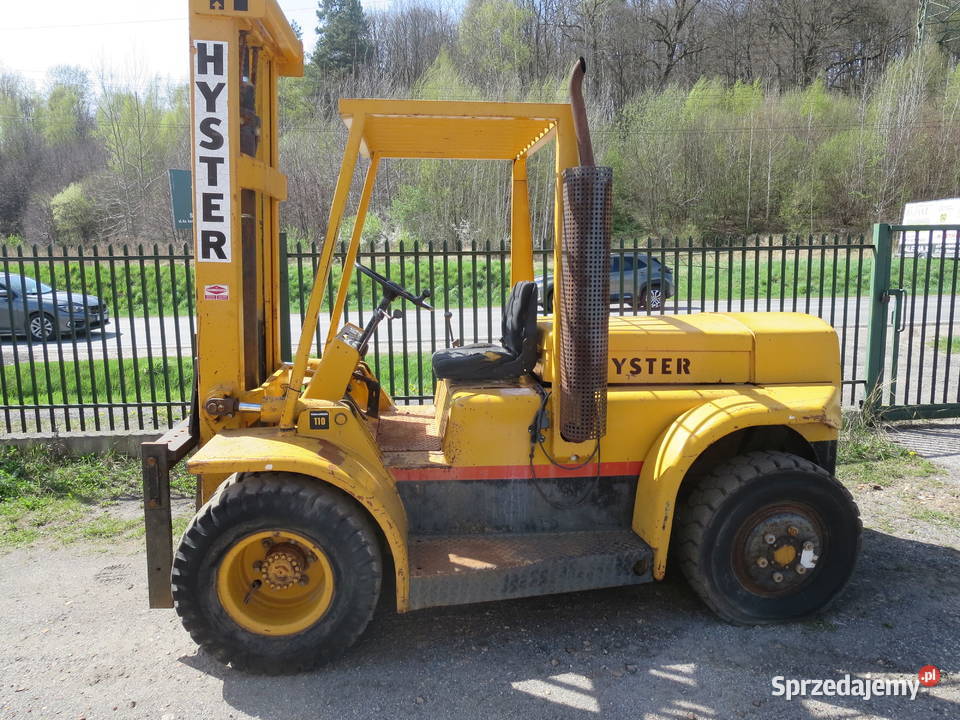 WÓZEK WIDŁOWY HYSTER H110F CHALLENGER 6TON Wąchock