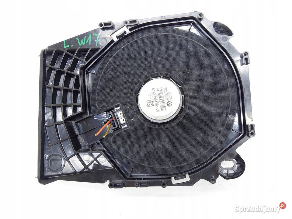GŁOŚNIK NISKOTONOWY SUBWOOFER LEWY BMW X1 E84 Sprzęt audio fabryczny