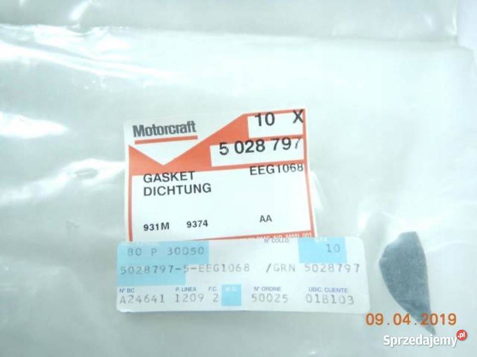 USZCZELKA POMPY PALIWA FORD FIESTA MK2 MK3