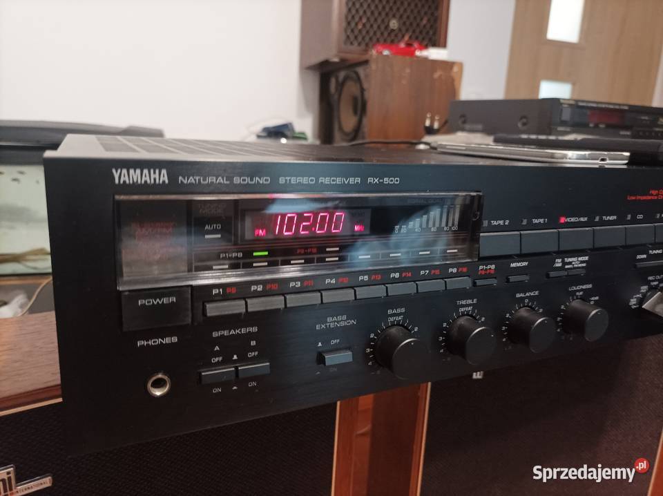 Yamaha RX 500 czarny amplituner z pilotem Lubartów