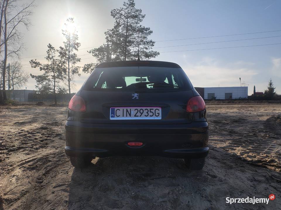 Peugeot 206 14 8V JBL 2007 CarPlay ABS kujawsko-pomorskie Inowrocław