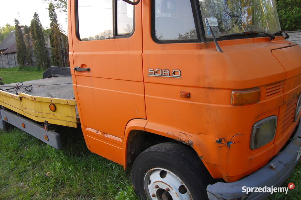 MERCEDES 508D autolaweta najazd przystawka Zagnańsk
