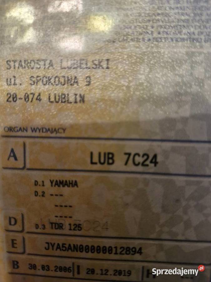 yamaha tdr Motocykle, skutery, quady Radom