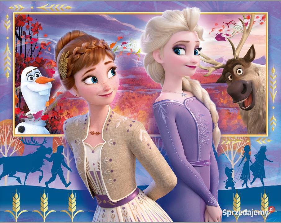 Puzzle Kraina Lodu 2 Elsa Anna Frozen Mogilany
