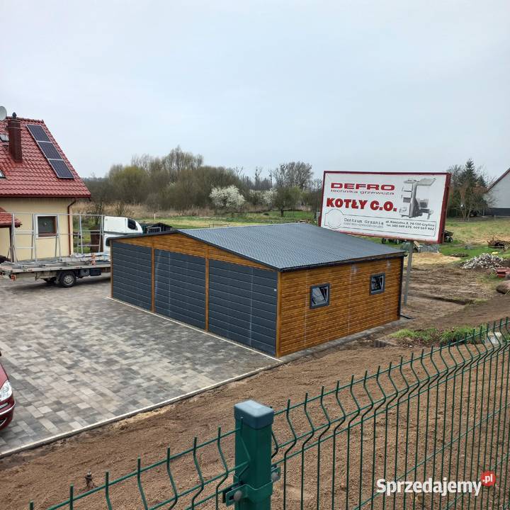 Garaż 9x6 Garaże blaszane Wiaty śmietnikowe Gryfino