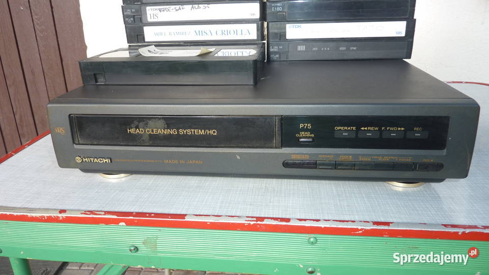 Magnetowid HITACHI P759 kaset VHS VideoBrak Łódź
