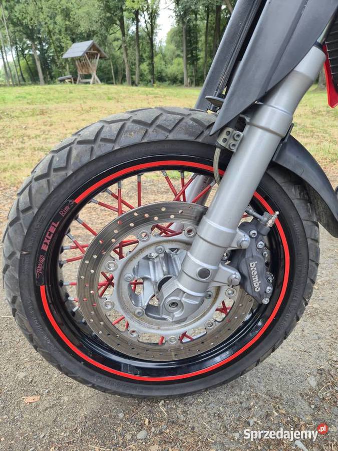 Yamaha XT660X 2005 A2 35kW supermoto serwisie zarejestrowany w Polsce małopolskie Zator