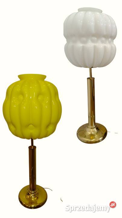 Lampa stołowa Art Deco lata 60 vintage pop art