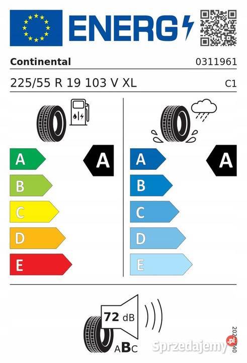 4x OPONY Continental PremiumContact 6 22555R19 Mińsk Mazowiecki