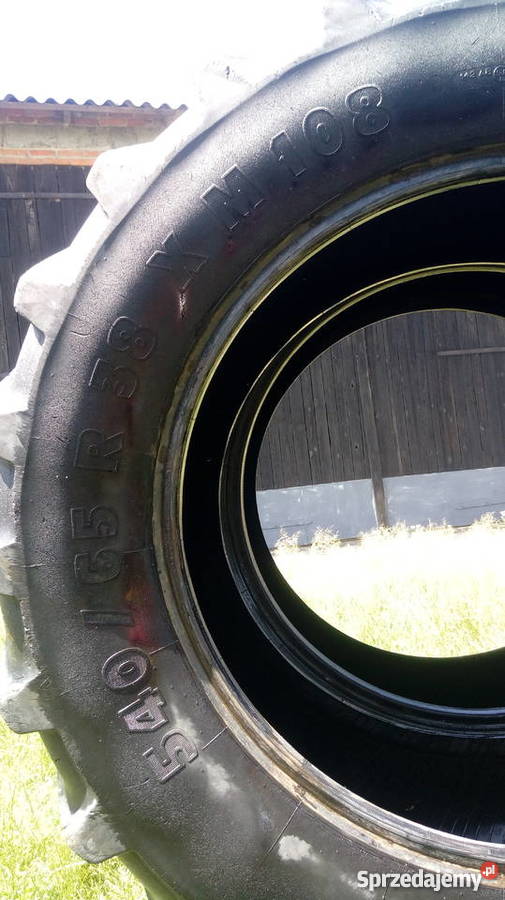 540 65 38 opony rolnicze Michelin Massey Ferguson łódzkie Zadąbrowie-Rudunek