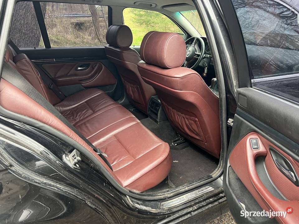 BMW e39 530i uszkodzone reflektory ksenonowe Stary Zawidów
