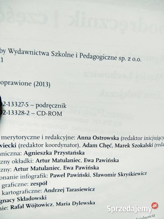 Bliżej geografii podręczniki szkolne unikatowe Warszawa sprzedam