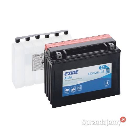 Akumulator Exide 12V 21Ah 350A P ETX24HLBS dolnośląskie Jelcz-Laskowice