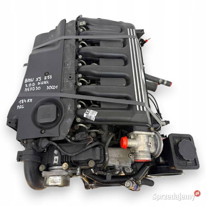 SILNIK M57D30 306D1 BMW X5 E53 30 D DIESEL 184 sprzedam