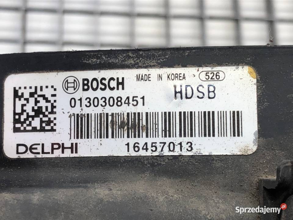 WENTYLATOR CHŁODNICY CHEVROLET CRUZE 16 124 osobowe