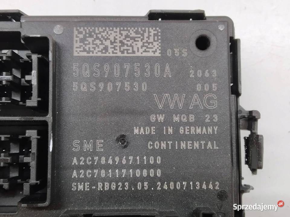 MODUŁ GATEWAY 5QS907530A Skoda Superb IV 2023