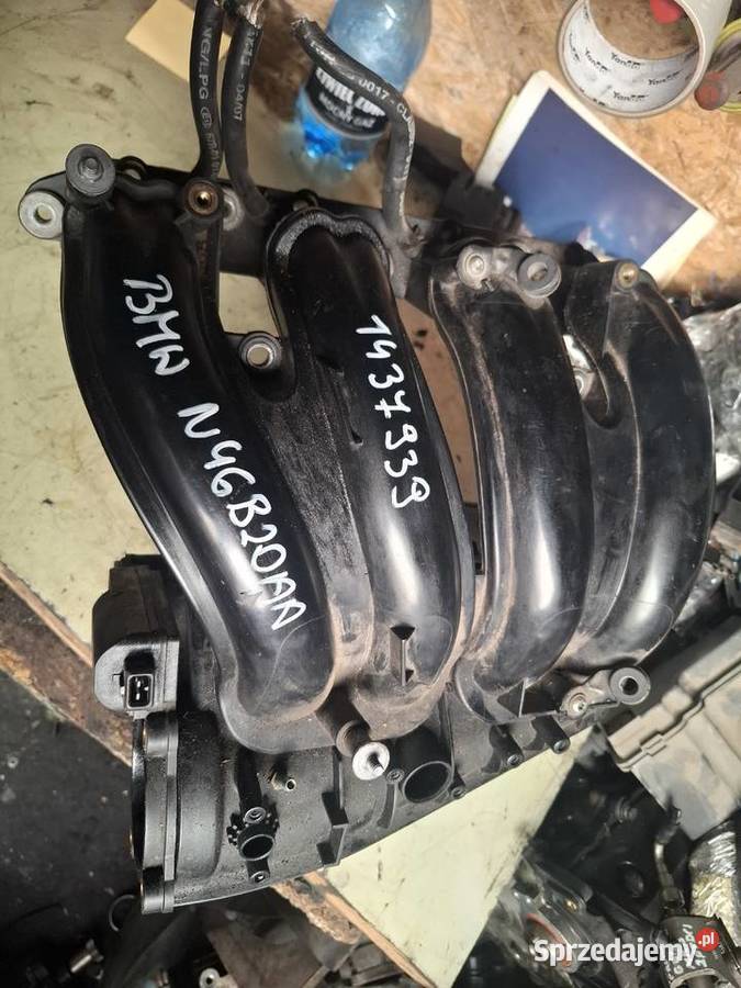 BMW E46 20 B N46B20AA kolektor ssący 1437939