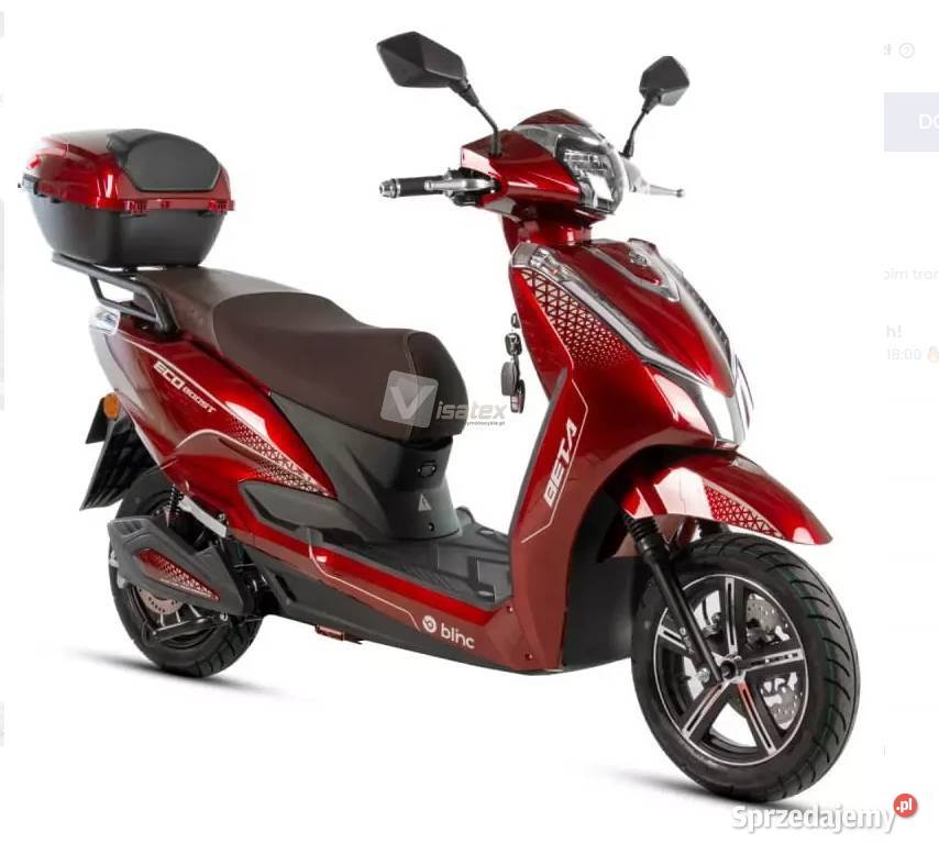 Skuter elektryczny Blinc Beta 2000W Nowość dolnośląskie Wrocław