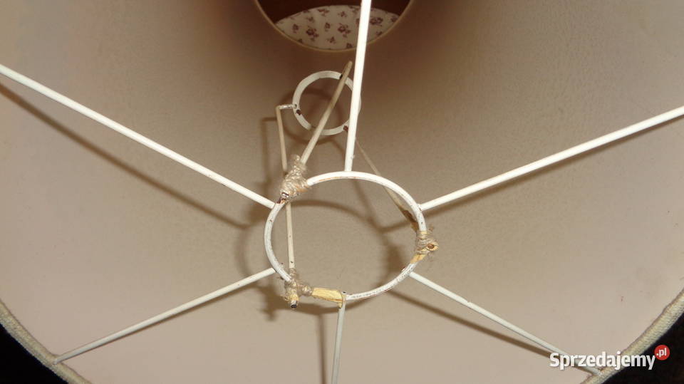 wielka lampa ceramiczna lawa Niemcy Strzelno