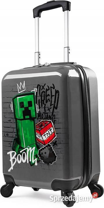 Walizka dziecięca Minecraft używana Myszyniec
