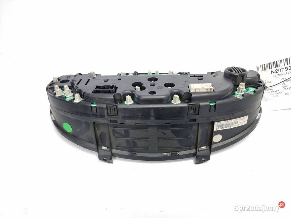 LICZNIK ZEGAR PEUGEOT 406 9630372480