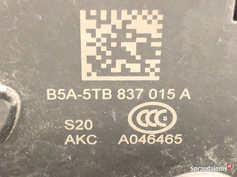 ZAMEK DRZWI LEWY PRZÓD SKODA OCTAVIA III