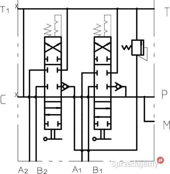 ROZDZIELACZ HYDRAULICZNY 2 Sekcje 80L 2x Solec Kujawski