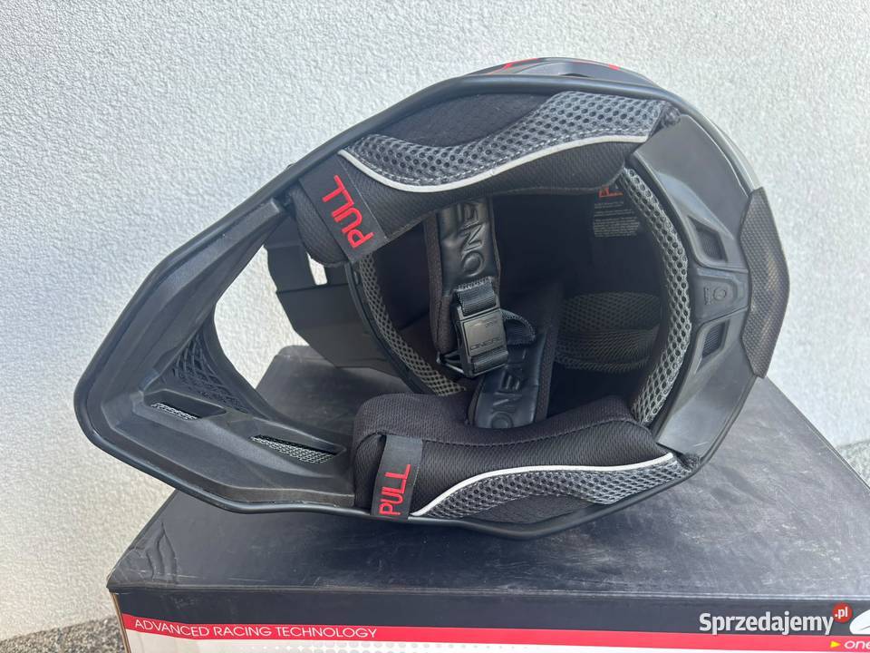 Kask rowerowy ONEAL BLADE STRIKE czarnyczerwony Ostrów Wielkopolski sprzedam