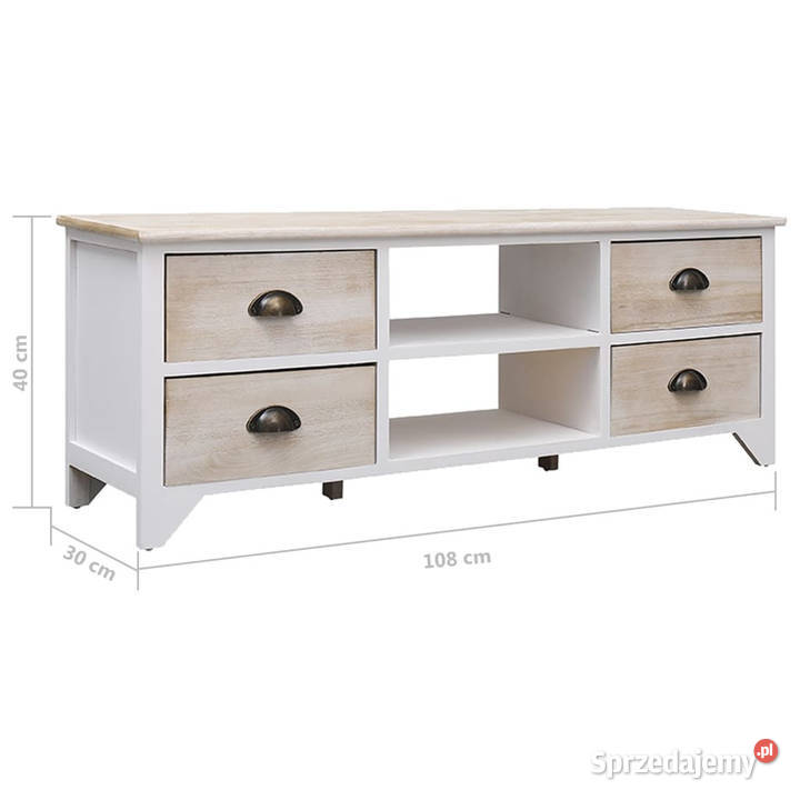 Szafka pod TV 108x30x40 drewno paulownia Warszawa sprzedam