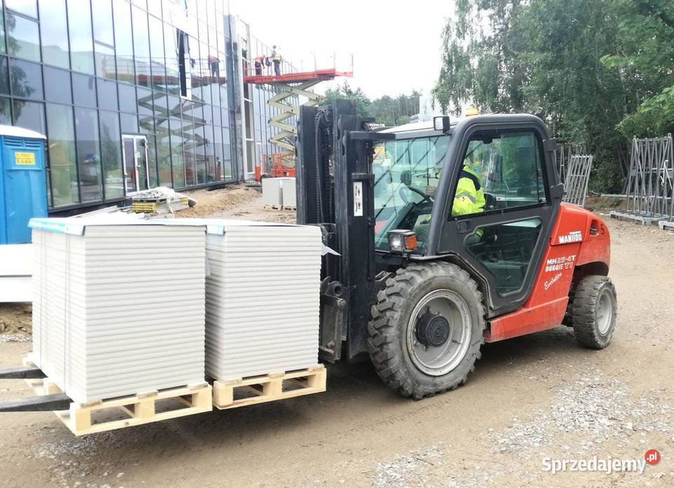 Manitou linde wózek widłowy wynajem wózków pomorskie Borkowo