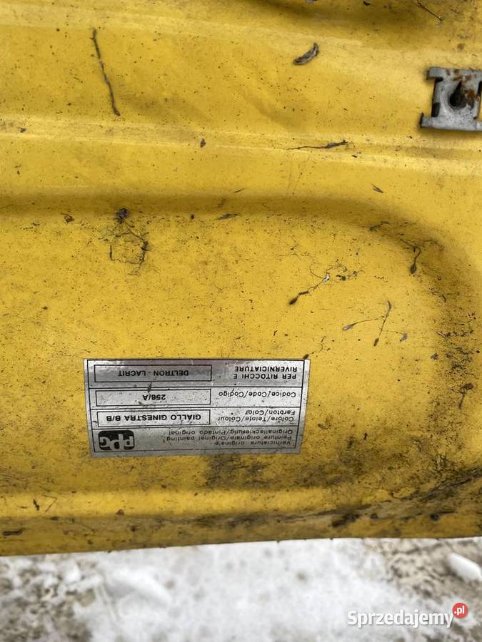 Klapa tył bagażnika seicento sporting 258A Słupca