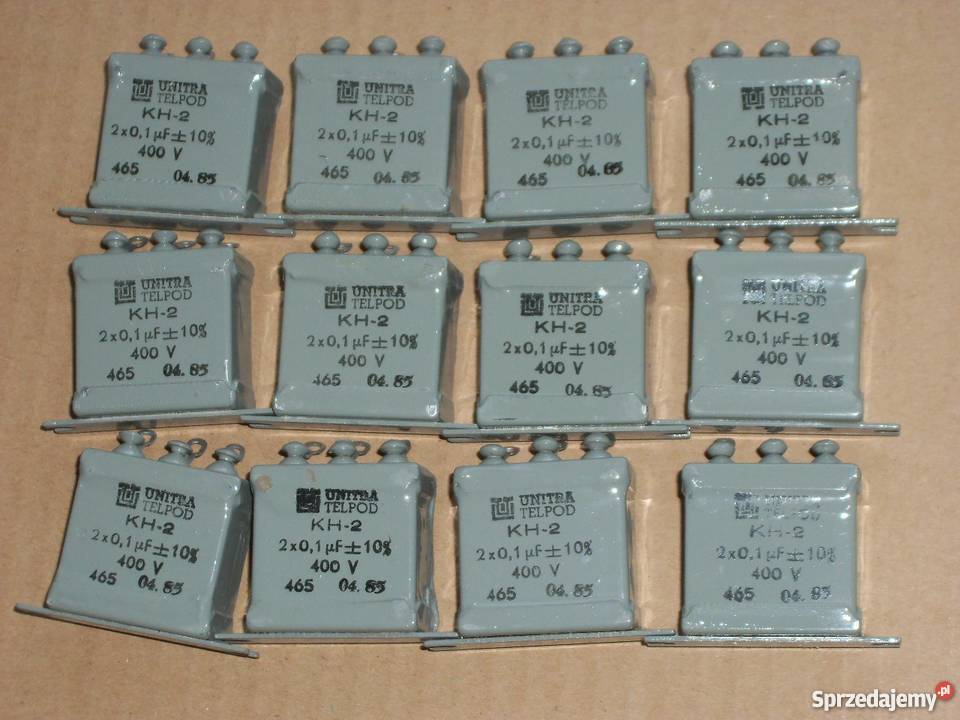 Kondensatory 2X01 mikroF400V