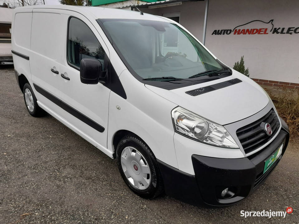 Fiat Scudo przygotowany do rejestracji czujniki