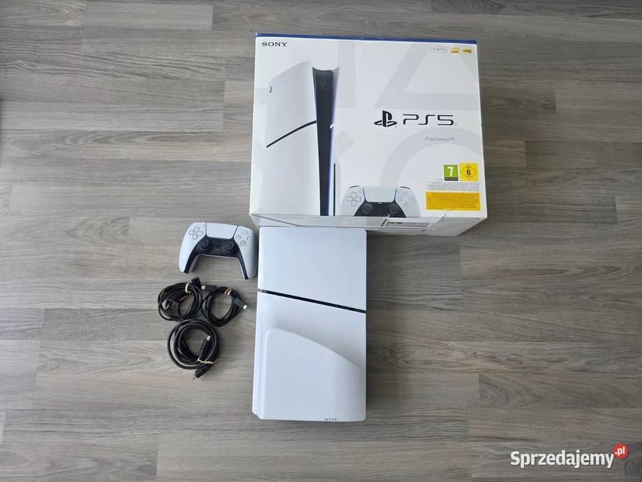 PlayStation 5 Slim Dysk 1 TB 1 kontroler mazowieckie Warszawa