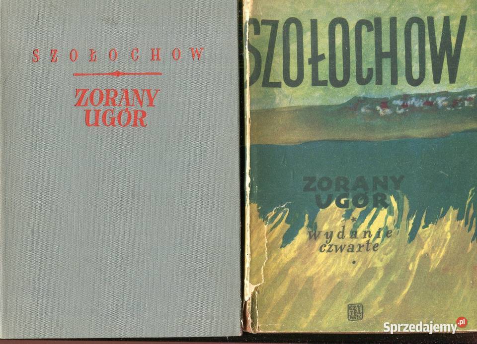 Zorany ugór Michaił Szołochow 2 egzemplarze Pozostałe Szczecin sprzedam