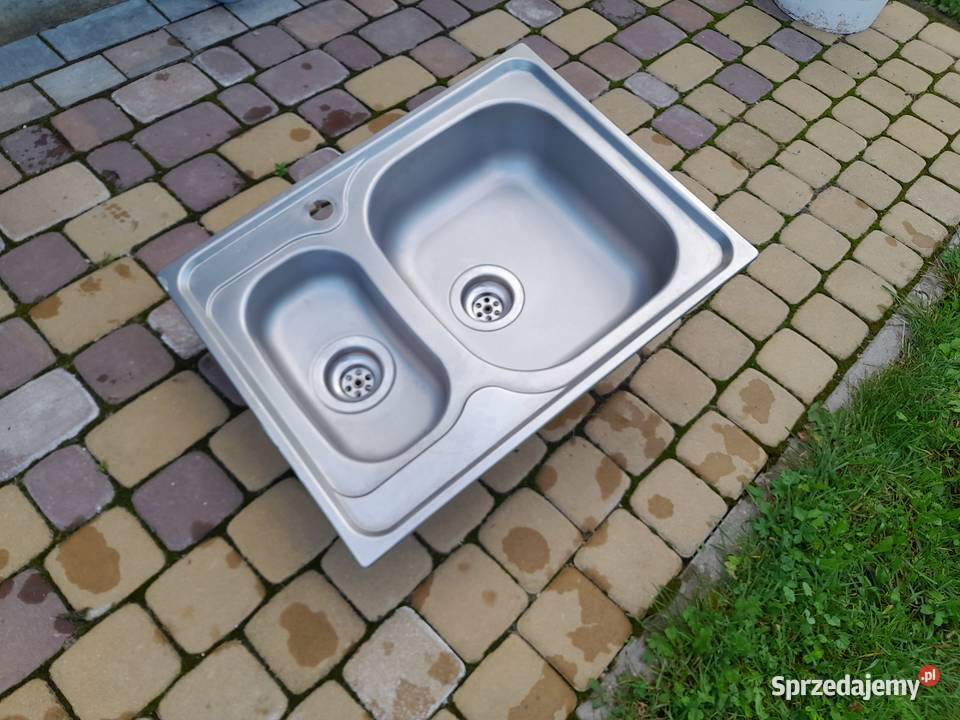 Zlew dwukomorowy 50x65 Pozostałe łódzkie Skierniewice