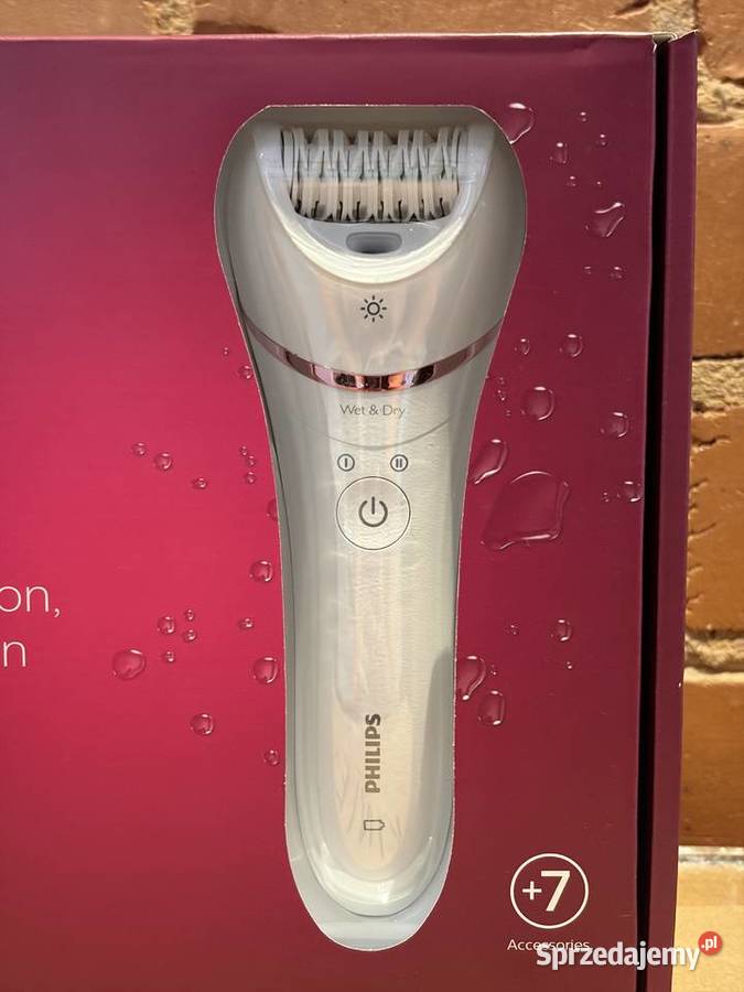 Philips Epilator Series 8000 BRE73010 Wet Dry 7