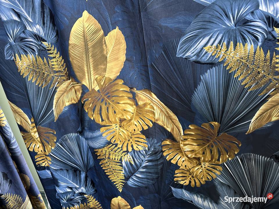 Tkanina na zasłony monstera Firany Witex 160x220 Łódź