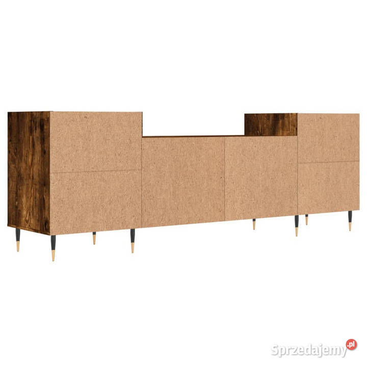 Szafka pod telewizor przydymiony dąb 160x35x55 RTV Warszawa