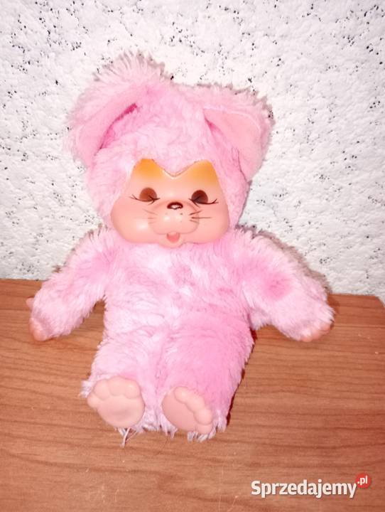 maskotka monchhichi różowa Szczecinek