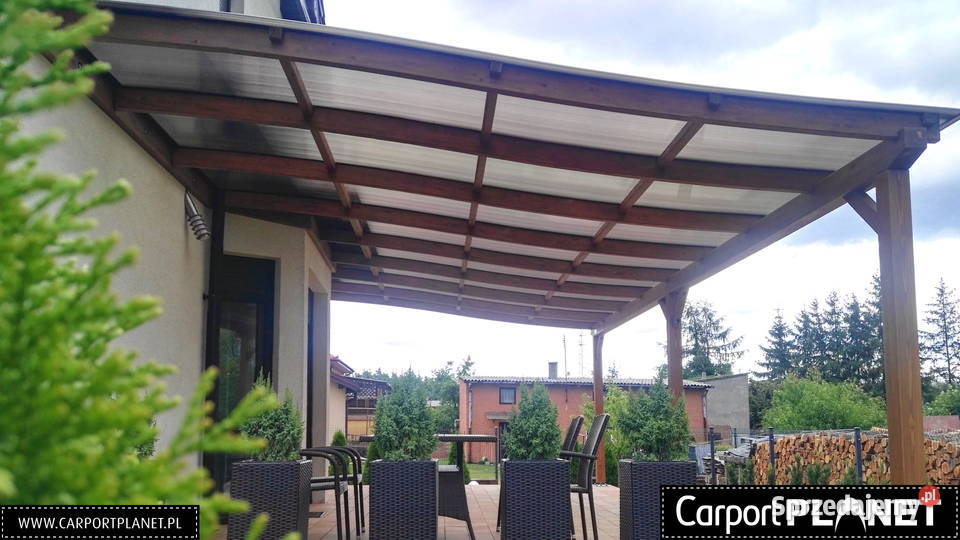 Całoroczna pergola tarasowa zadaszenia tarasu zachodniopomorskie Szczecin