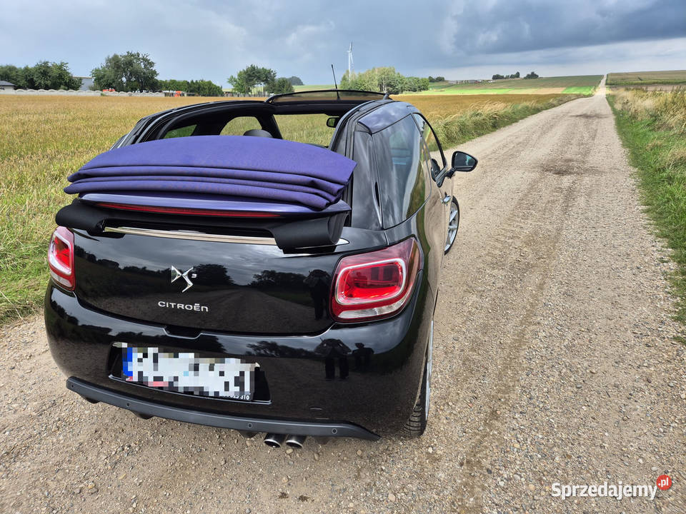 Citroen DS3 16 Citron CABRIO 2013r 92 900 Lubsza