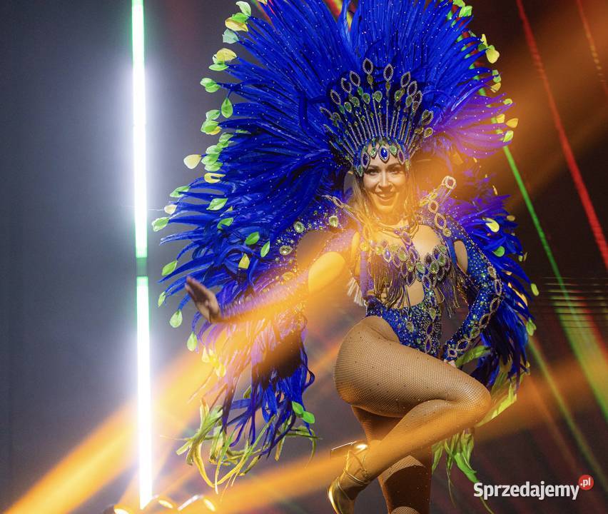 Pokaz tańca na urodziny pokaz samby tancerki Śluby, wesela, przyjęcia