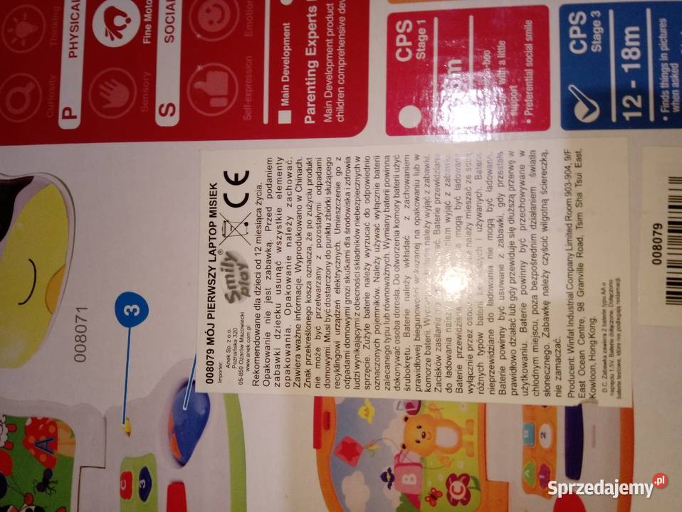 Zabawka edukacyjna Winfun Laptop Junior nowy