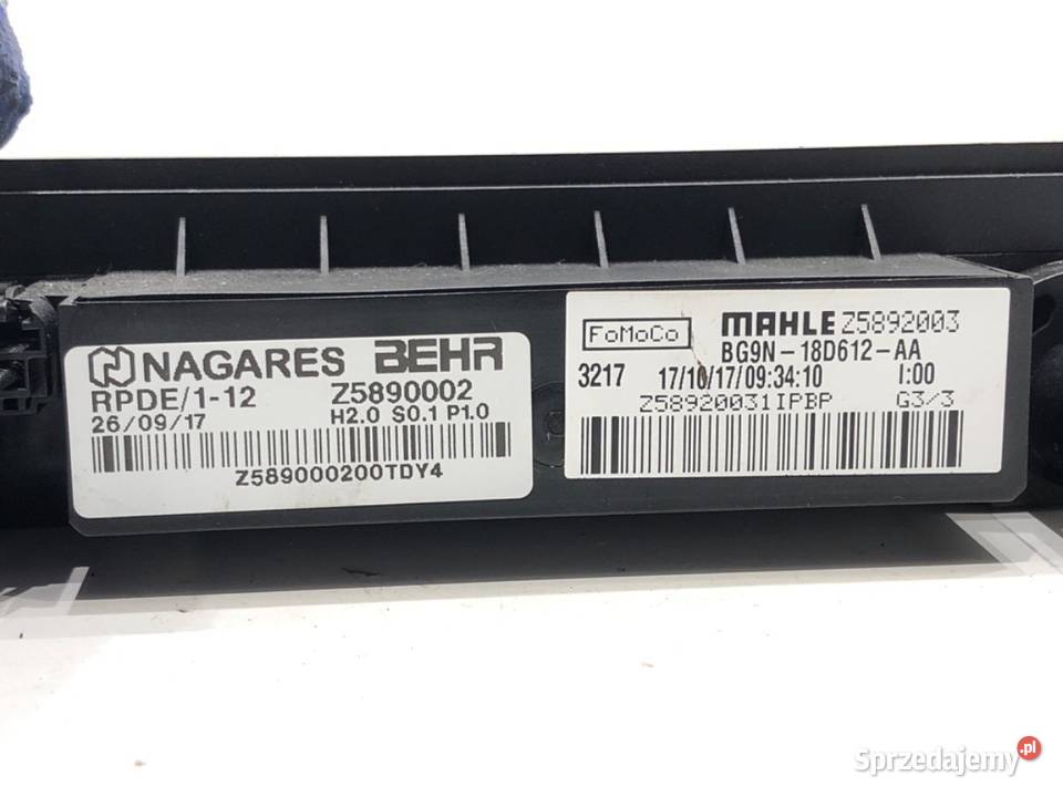 NAGRZEWNICA VOLVO V60 I BG9N18D612AA Kombi 1018 osobowe sprzedam