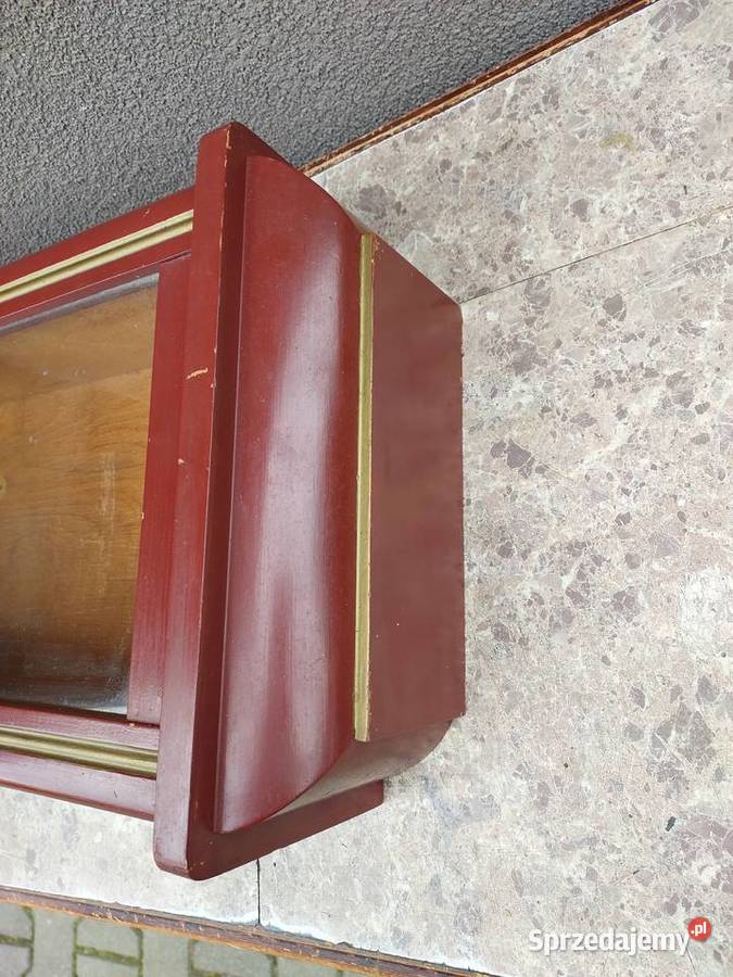 Szafka skrzynia obudowa starego zegara witrynka Tczew sprzedam
