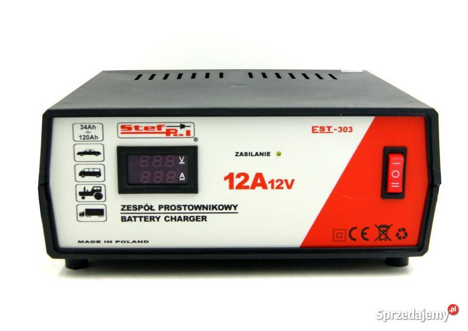 Prostownik Stefpol Est303 12v12a Łomża