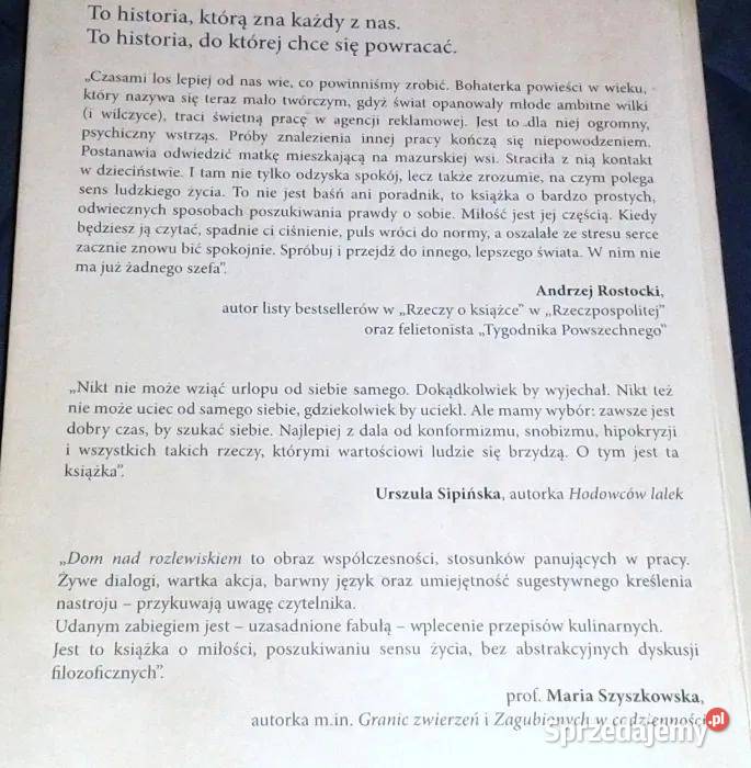 Dom rozlewiskiem Małgorzata Kalicińska Chełm